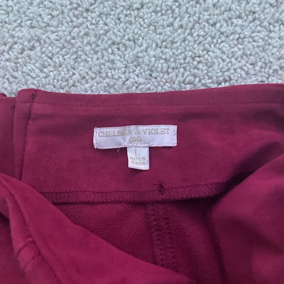 Maroon Girls Skirt - Picture 3 of 4